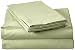 Millenium Linen Queen Size Bed Sheet Set - Sage - 1600 Series 4 Piece - Deep Pocket - Cool and Wrinkle Fre e - 1 Fitted, 1 Flat, 2 Pillow Cases