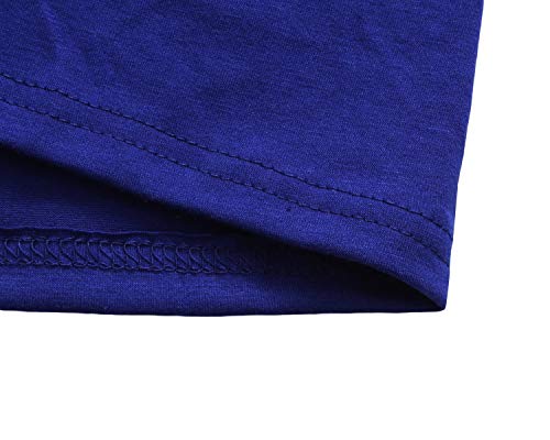 Image of Ecokauer Girls Casual Tunic Tops Knot Front Long Sleeve Loose Soft Blouse T-Shirt Size 4-13