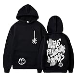 YGGSDASMA Omori Newo Hoodies Game Logo Merch Hooded Cosplay Women Men Fashion Long Sleeve Sweatshirts Pullovers (Black,XX-Large)
