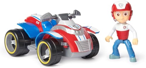 Image of Paw Patrol , Ryder Rescue Quad 2024, Ryder Vehicle and Figure, Kids Games, 3+ Years, Multicolor