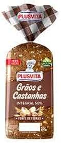 Plusvita Pão Integral Grãos e Castanhas