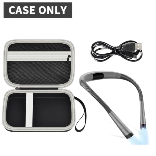 Image of GWCASE Hard Carrying Case for Glocusent for Vekkia LED Neck Reading Lights