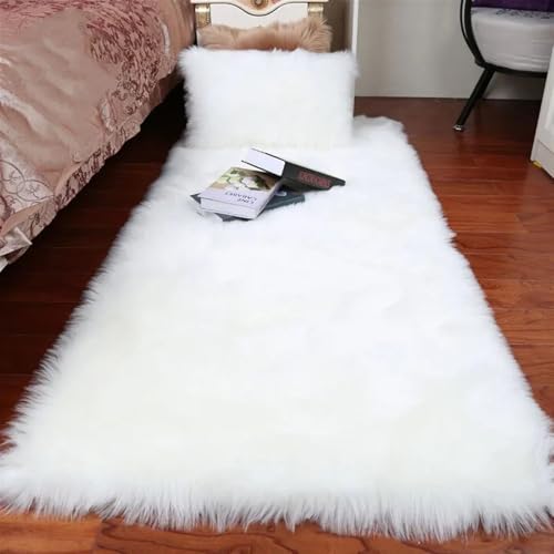 Tapis en peluche pour chambre à coucher isolant contre le sol froid - 3