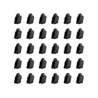 30er Set Mini Auto Haken - Selbstklebende Multifunktionshaken für Armaturenbrett, Ideal für Masken, Schlüssel, USB-Kabel, Kopfhörer - Robust & Platzsparend, Schwarz