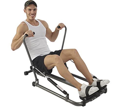 Body Coach Rudergerät COMPACT ROWER kompakte Ruderzugmaschine für zuhause hydraulischer Widerstand Ruderarme… – Bild 4