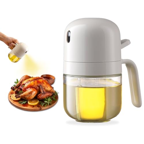 Oil Sprayer for Cooking, 10oz Olive Oil Sprayer Bottle, Kitchen Gadgets for Air Fryer, Canola Oil Spritzer, For Salad Making, Baking, Frying, BBQ