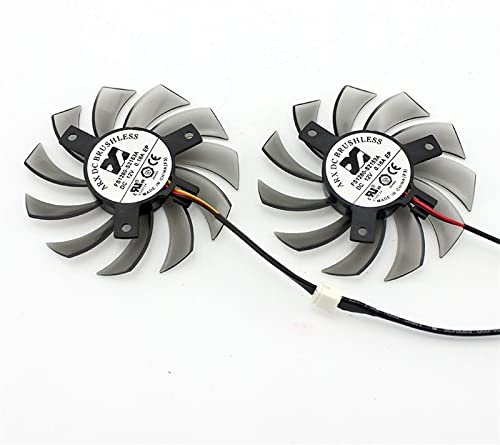 FS1280-S2153A Fan 12V 0.16A Diameter 75mm Hole Pitch 40mm Dual Cooling Fans