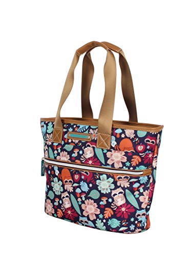 Lily Bloom Luggage Insulated Lunch Tote Bag (Raccoon Harvest)