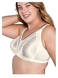 Naturana® Minimizer Bra - Wireless [Cup B-G] | Maximum Support with Cut Design & Wide Straps | Elegant Minimizer Bra for a Visually Smaller Cup Size 36 Champagne DD - Image 8
