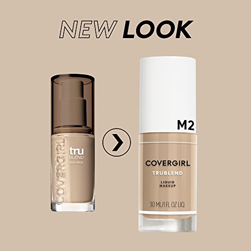 COVERGIRL truBlend Liquid Foundation Makeup Toasted Almond D6, 1 oz (packaging may vary) - image 2