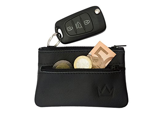 Lederprinz® Custodia per chiavi a 2 scomparti