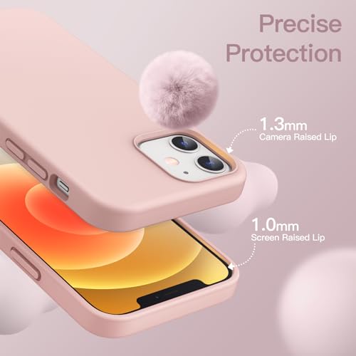 JETech Silicone Case for iPhone 12/12 Pro, Pink by JETech - Used condition - Image 5