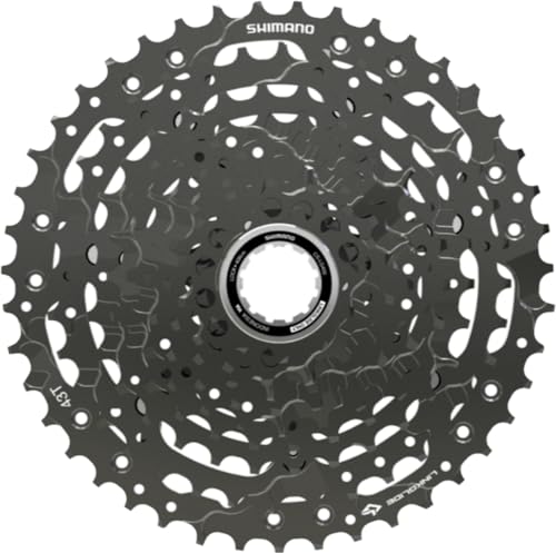 SHIMANO CUES CS-LG400-10 Cassette - 10 velocidades, 11-48t, negro