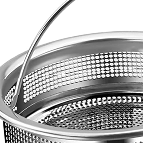 Colador de fregadero de cocina en acero inoxidable miniatura 4