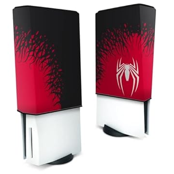Capa Protetora Anti Poeira PS5 Fat Vertical Spider-Man Homem Aranha 2 Edition