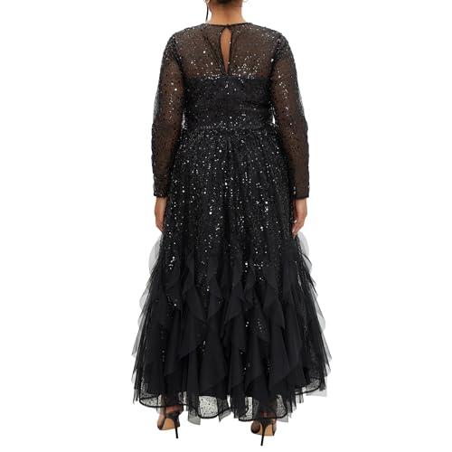 City Chic Women's Maxi Cocktail Dress-Radiant2