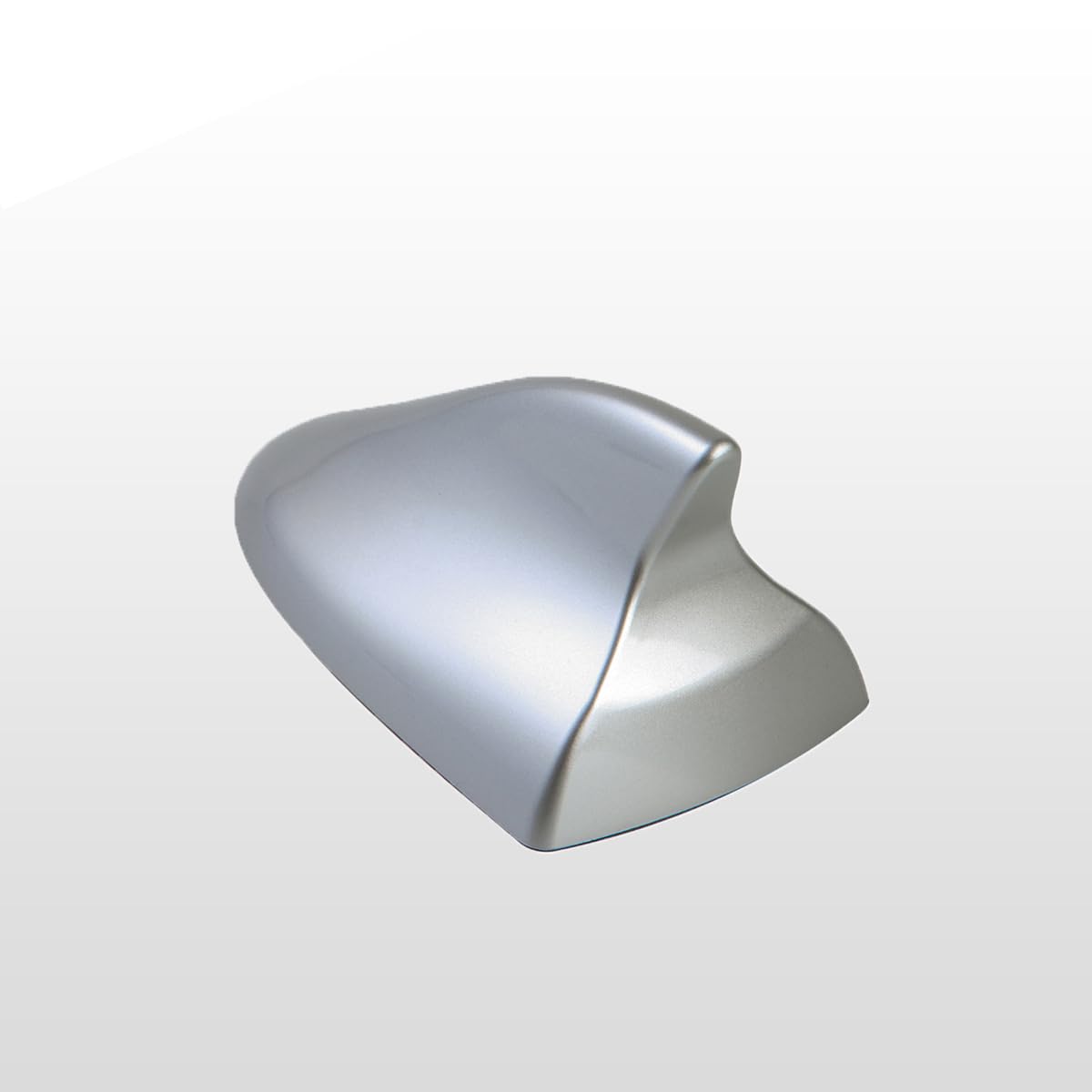 per BMW 1 Serie E81 E87, 120i, 120d, 118i, 118d, 116i, 116d, antenna accessori Shark Auto Parts ((Silver) Argento)