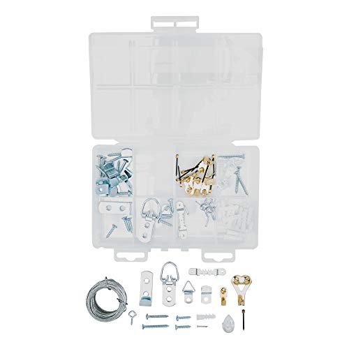 Image of N206-403 Professional Mirror Hanging Kit in Zinc