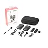 BOYA 2.4G Draadloos Lavalier Microfoon systeem Compatibel met Android iPhone Tablet DSLR Camera Camcorder