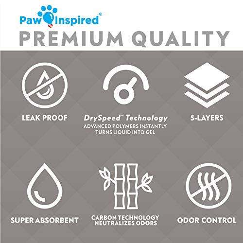 Paw Inspired DISPOSABLE CAGE LINER Disposable Guinea Pig Cage Liners | Bamboo Charcoal Odor Controlling thumb #5