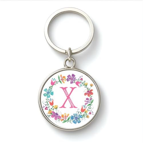 Image of magical gifts MG | Premium Alphabet & Initial Metal Keychain for Bags & Keys | Double-Sided | Personalized Initial Charm Keyring | Heavy-Duty Metal | Perfect for Gifting & Daily Use