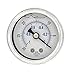 Liquid Filled Center Back Mount Pressure Gauge with 1.5