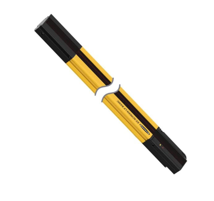 SLPVAP25-410,Safety Light Curtains EZ-Screen Low Profile Basic, Pair; Resolution: 25 mm Response (Tr): 9.5 ms; Beams: 21; Range: 0.1-4 m (4 in - 13.1 ft); Height 410 mm (16.1 in)