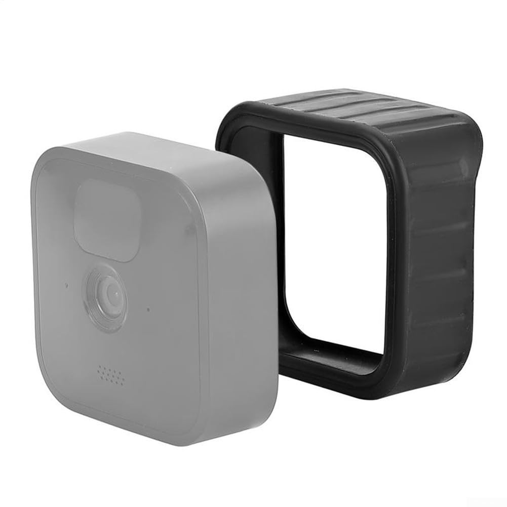 Housse de protection en silicone pour appareil photo Blink Outdoor XT2, coque de protection solaire imperméable, protection contre les intempéries pour la sécurité à domicile (noir)