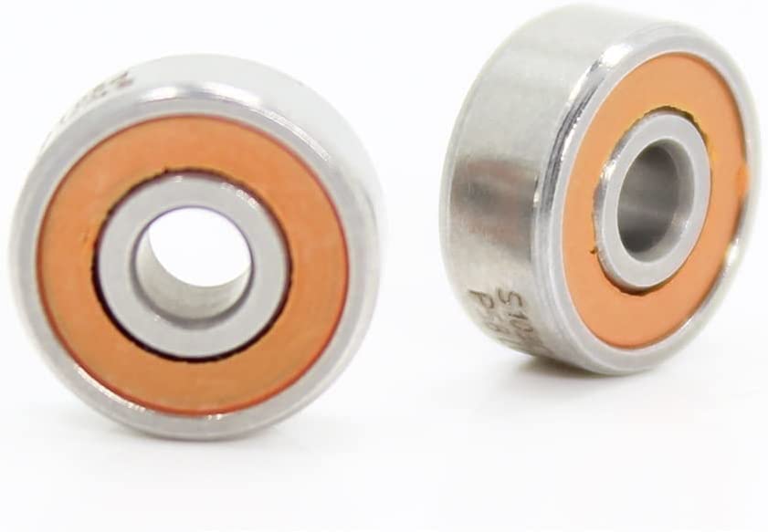 Roulement céramique hybride S623 2RS CB ABEC7 3x10x4mm en inox - 6