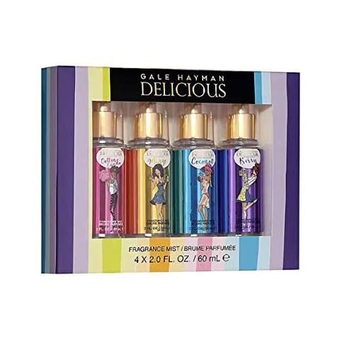 Gale Hayman DELICIOUS 4 Piece Fragrance Mist Set - 4 x 2.fl oz / 60 ml Cover