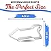 Arrow Cookie Cutter 4.5 Inch - Made in the USA - Foose Cookie Cutters Tin Plated Steel Arrow Cookie Mold