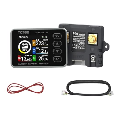 Contador de Coulomb Alksubbm con apagado automático de seguridad