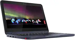 Lenovo - 300W Gen 3 - Computador educacional 2'-1 - Laptop para estudantes - Processador AMD 3015e Dual-Core - Tela sensível ao toque HD de 11,6' - Memória 4GB - Armazenamento de 64GB - Windows 10 Pro