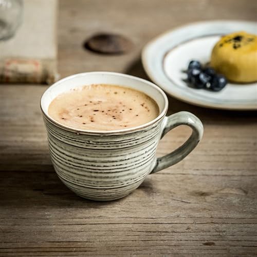 Tasse à thé de l'après-midi en céramique rétro pour préserver la chaleur - 5