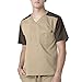 Carhartt Men's Ripstop Color Block Utility Scrub Top, Khaki, Large