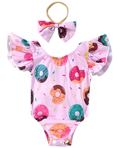 Image of Toddler Girl Baby Ruffles Mermaid Fish Scale Swimsuit One Piece Swimwear Bathing Sunsuit