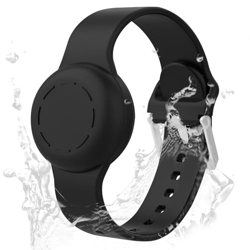 Soporte para Airtag para niños, pulsera Airtag para niños, soporte de silicona impermeable para Airtag para niños, compatible con correa de reloj para niños y adultos