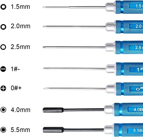 10Pcs RC Car Tools Kits Screwdriver Set for RC Car Drone Airplane Helicopter Vehicle Multirotors Models Repair Tool