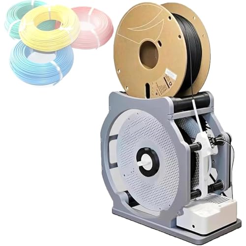 Consejos para Comprar Bobinadoras de pared los 5 más buscados. 48 Rebobinador Industrial de filamentos 3D, rebobinador eléctrico de bobinas, Capacidad para bobinas de 1 kg, Inicio y Parada automáticos, manejable y Reduce los enredos