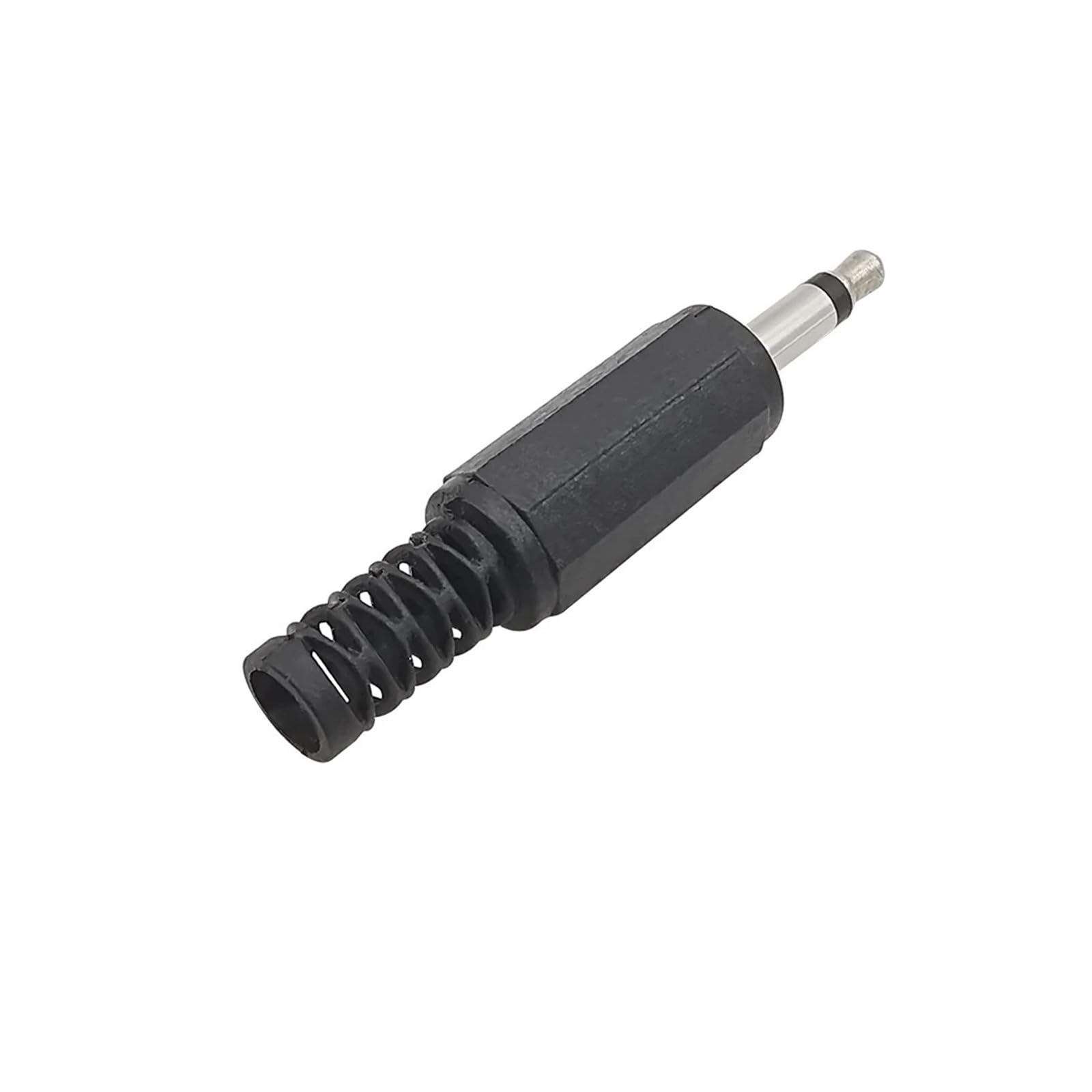 Générique Adaptateur Audio Mono en Plastique, Prise mâle de 3.5 Mm, monocanal, connecteur câble d'extension à souder, Jack 5mm, pièces