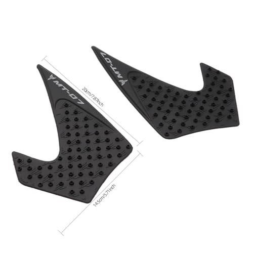 Motorrad Tank Pad Rutschfeste Kraftstofftankseite Knieschutzaufkleber Für MT-07 FZ-07 MT07 FZ07 MTFZ 07 2014 2015 2016 2017