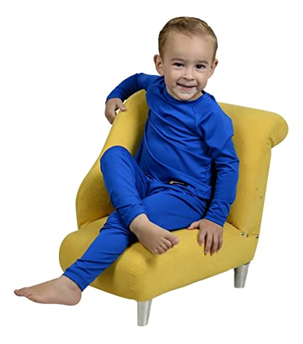 Calça Segunda Pele ADSTORE Infantil Kids Menino Menina Unissex Calor Frio Criança Azul Royal (06)