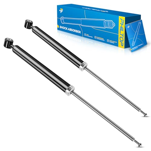 Image of PHILTOP Rear Complete Struts Shock Absorber Compatible with 2011 2012 2013 2014 2015 2016 2017 2018 2019 Ford Fiesta, Struts with Coil Spring Assemblies #OE 5630*2, 2 Packs Suspension Shock Absorbers
