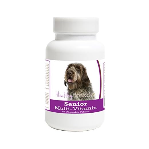 Healthy Breeds Wirehaired Pointing Griffon Senior Dog Multivitamin Tablets 60 Count