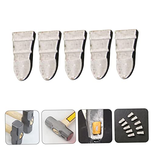 HANABASS Safety Handle Wedges 5Pcs Compact Hammer Adapter Steel Wedge Tool for Hammer and Axe Reinforcement Easy Installation Gardening Hand Tool Accessories - Thumbnail 6