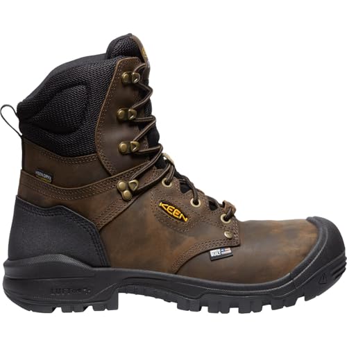 KEEN Utility Men's Independence 8" Leather Waterproof Composite Toe Work Boots2