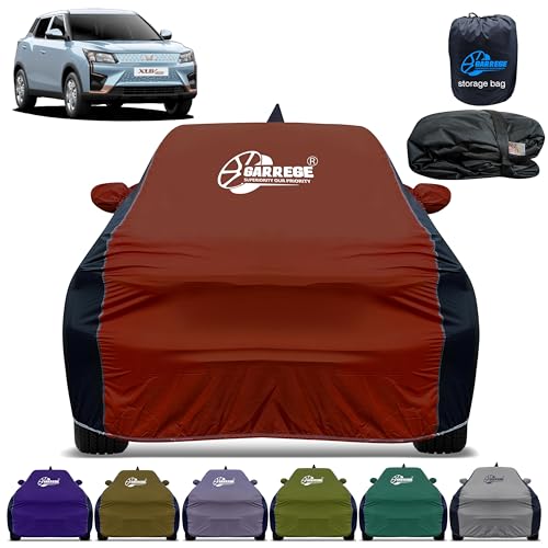 Image of Car Cover for Xuv 400 All-Weather & Scratch Protection with Mirror & Antenna Pockets | Washable Fabric | Custom Fit | Premium Multicolor | We Send Any One Color from Showing Image