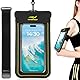 Guzack IPX8 wasserdichte Handyhülle Handytaschen, 2 in 1 Sportarmband Unterwasser Handytasche für iPhone 16/15/14 Pro Max Samsung S25/24/23 Ultra 7 Zoll Wasserfeste Handyhülle mit Abnehmbarem Gurt