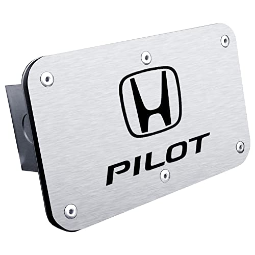 Au-TOMOTIVE GOLD Class III Trailer Hitch Plug for Honda Pilot (Brushed Chrome)