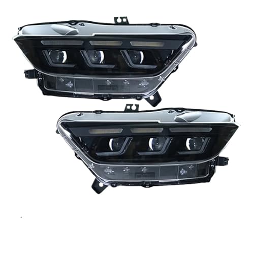 Luz DRL y proyector para faro delantero de Ford Mustang 2015-2017 de alta intensidad